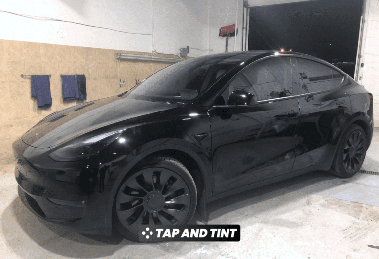 2023 Tesla Y: Nano-Ceramic Tints + Custom PPF + Smoked Lights